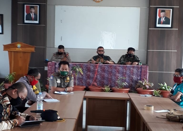 Forkopimcam Sukasari Gelar Rakor Persiapan New Normal